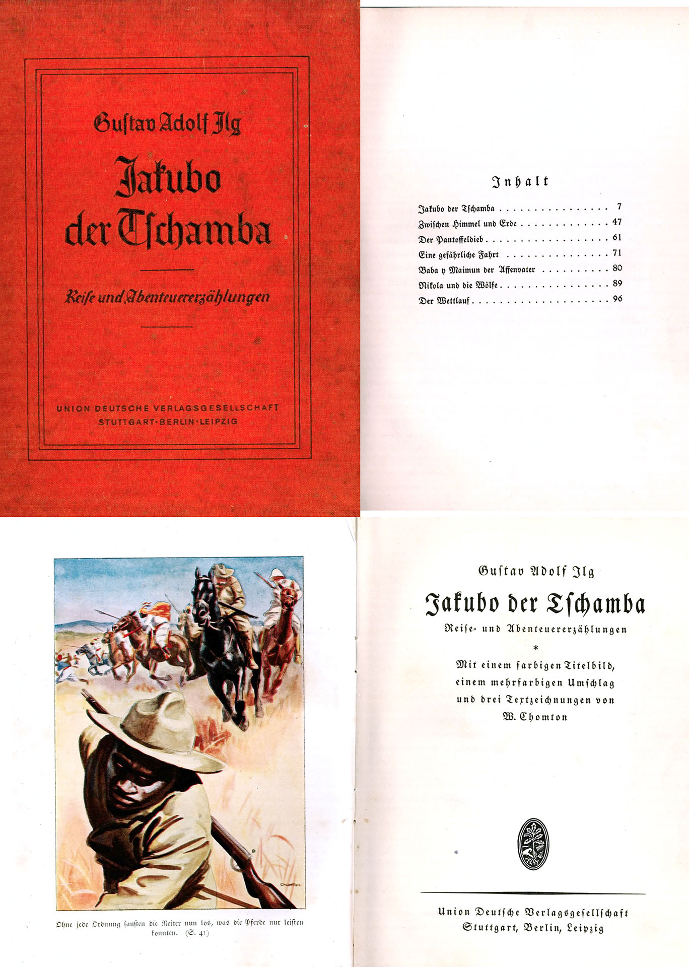Jakubo der Tschamba - Adolf Ilg, Gustav